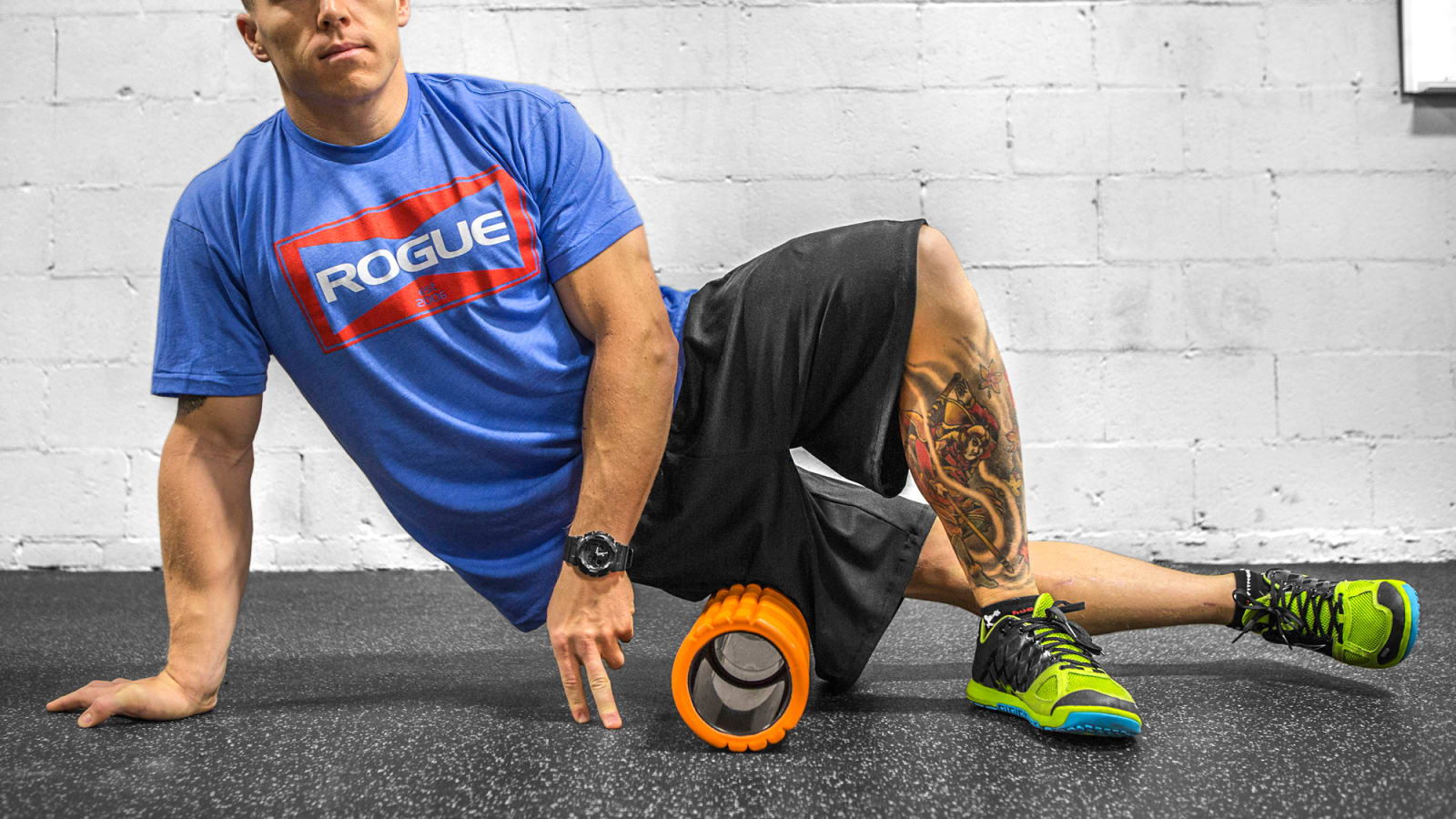 The Grid 2.0 (Orange) - Trigger Point Foam Roller | Rogue Fitness